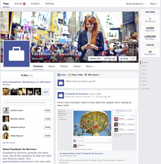Facebook Streamlines Pages