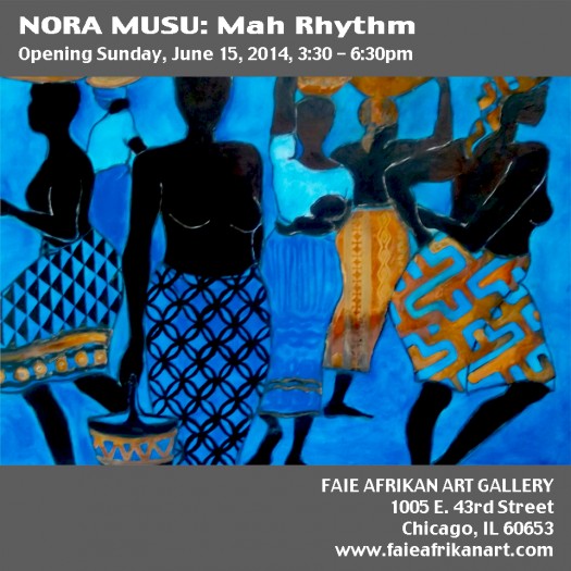 Nora Musu  | "Mah Rhythm" at Faie Afrikan Art Gallery