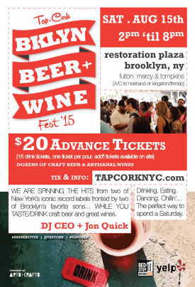 Tap+Cork: Brooklyn Beer & Wine Fest